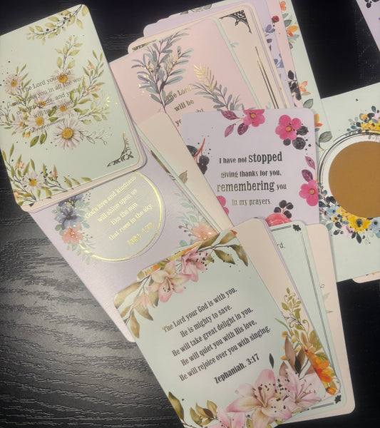 SCRATCHER BIBLE VERSE CARDS W/ LUCKY PENNY