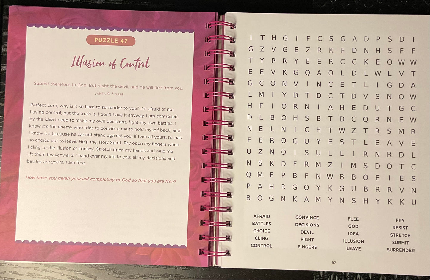 DEVOTIONAL WORD SEARCH - PRAYERS FOR WOMEN EDITION