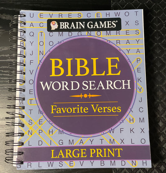 BIBLE WORD SEARCH - FAVORITE VERSUS EDITION ￼