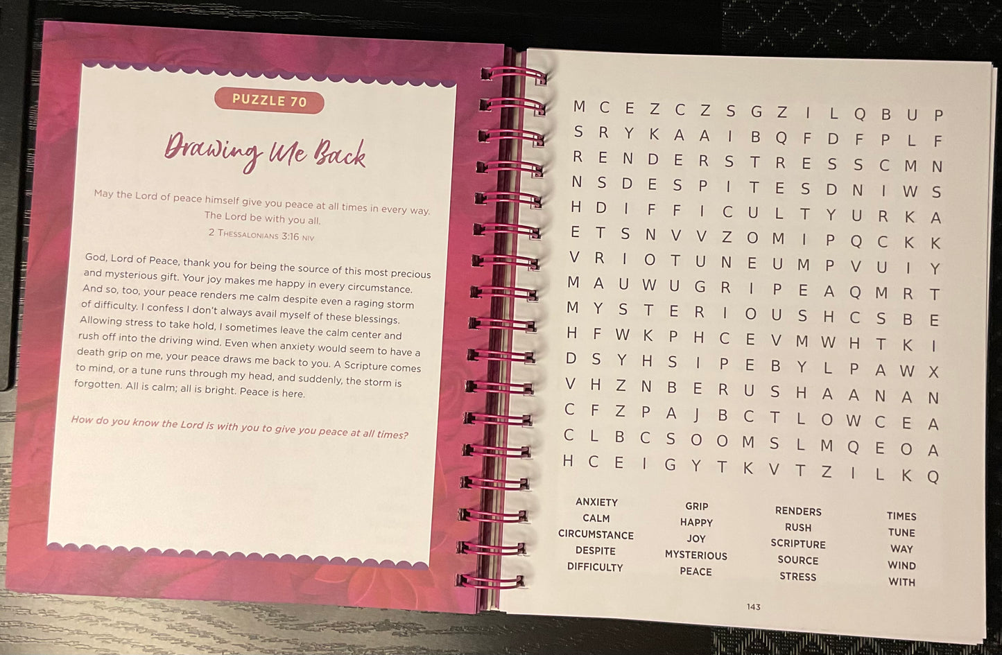 DEVOTIONAL WORD SEARCH - PRAYERS FOR WOMEN EDITION