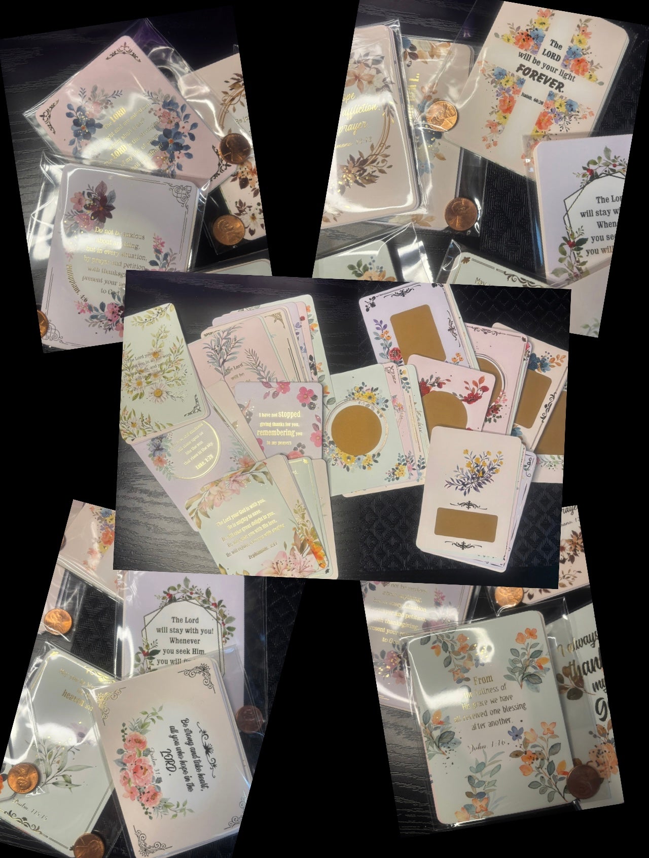 SCRATCHER BIBLE VERSE CARDS W/ LUCKY PENNY