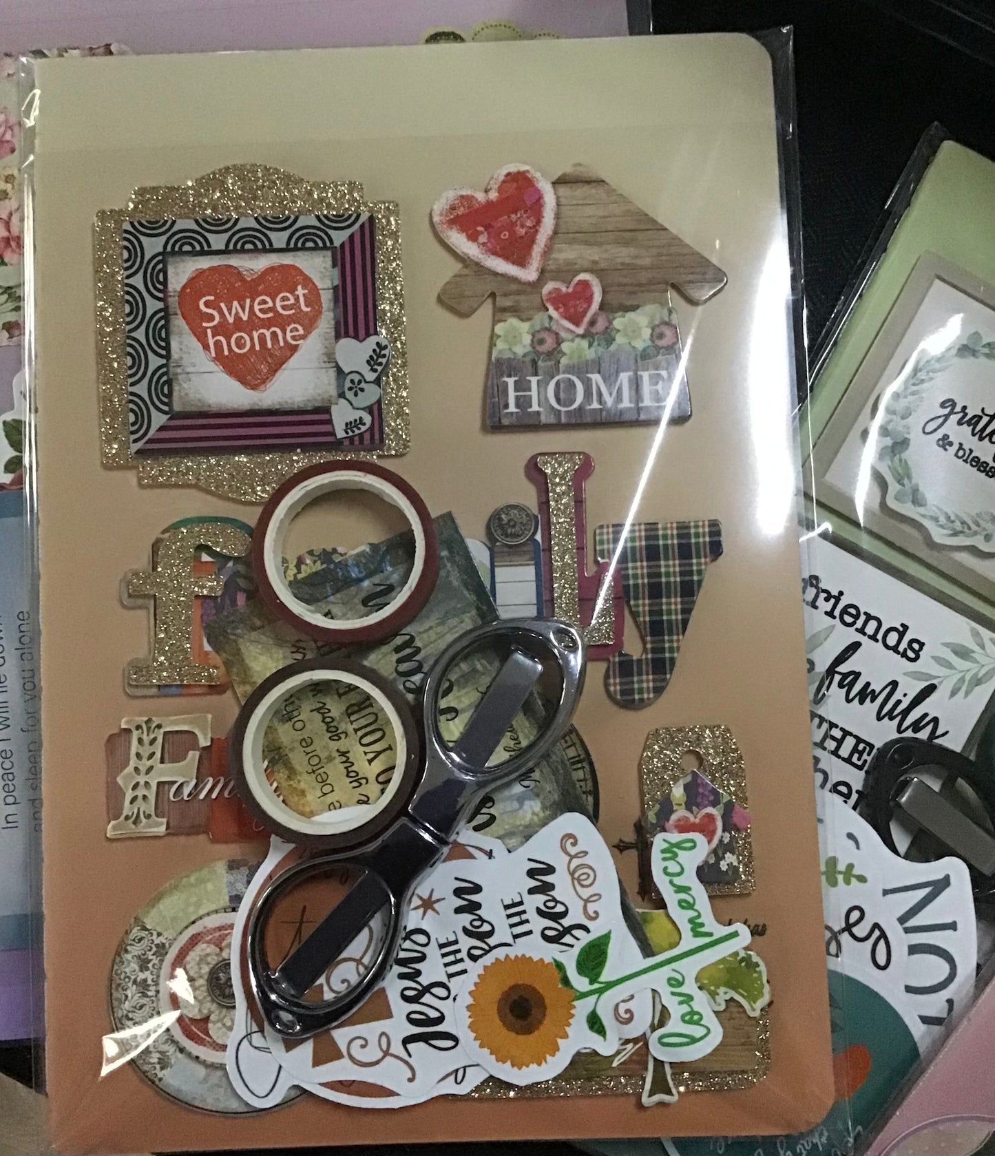SCRAPBOOK/STICKER BOOK STARTER BUNDLE