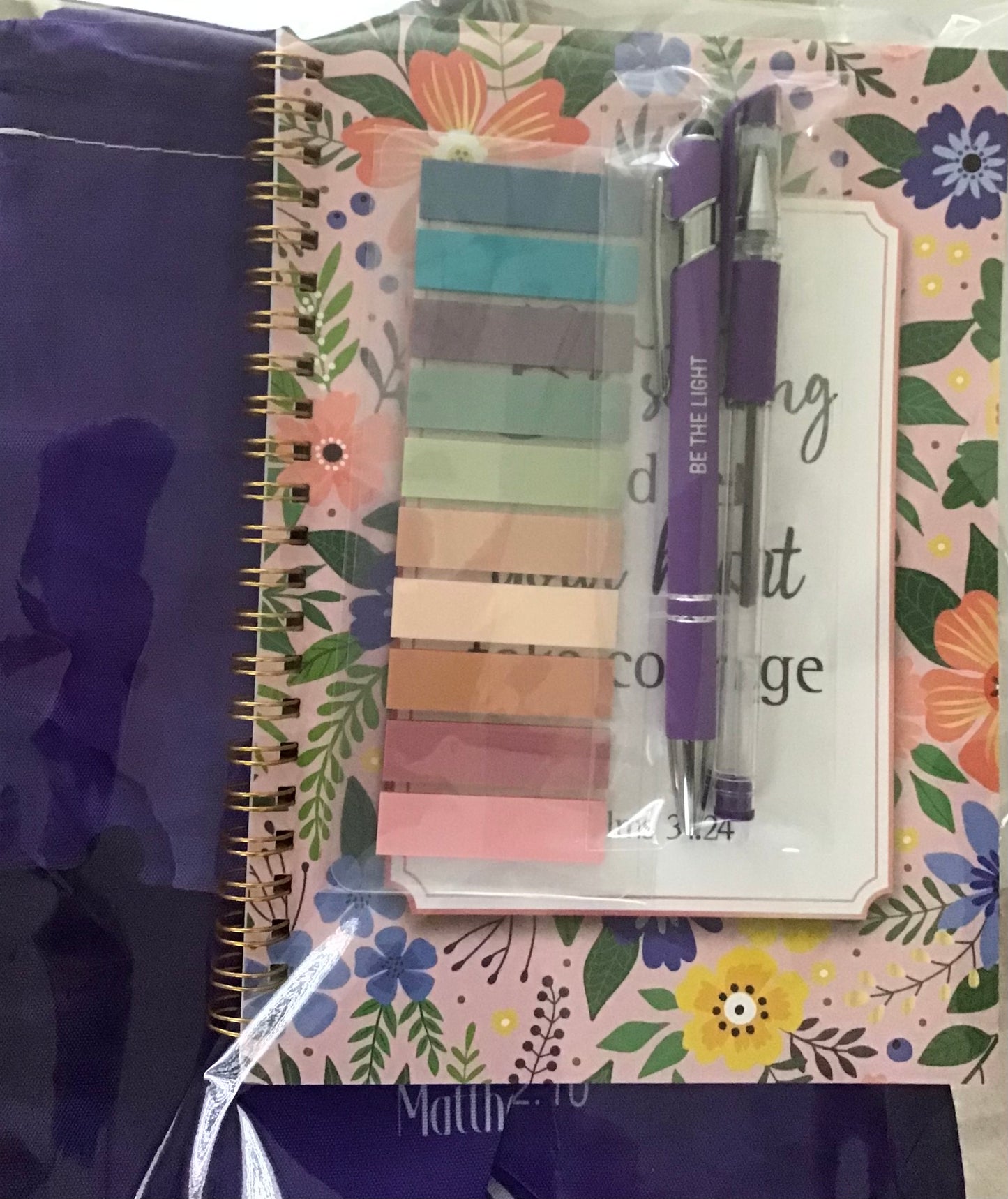 BIBLE/JOURNAL BAG BUNDLE