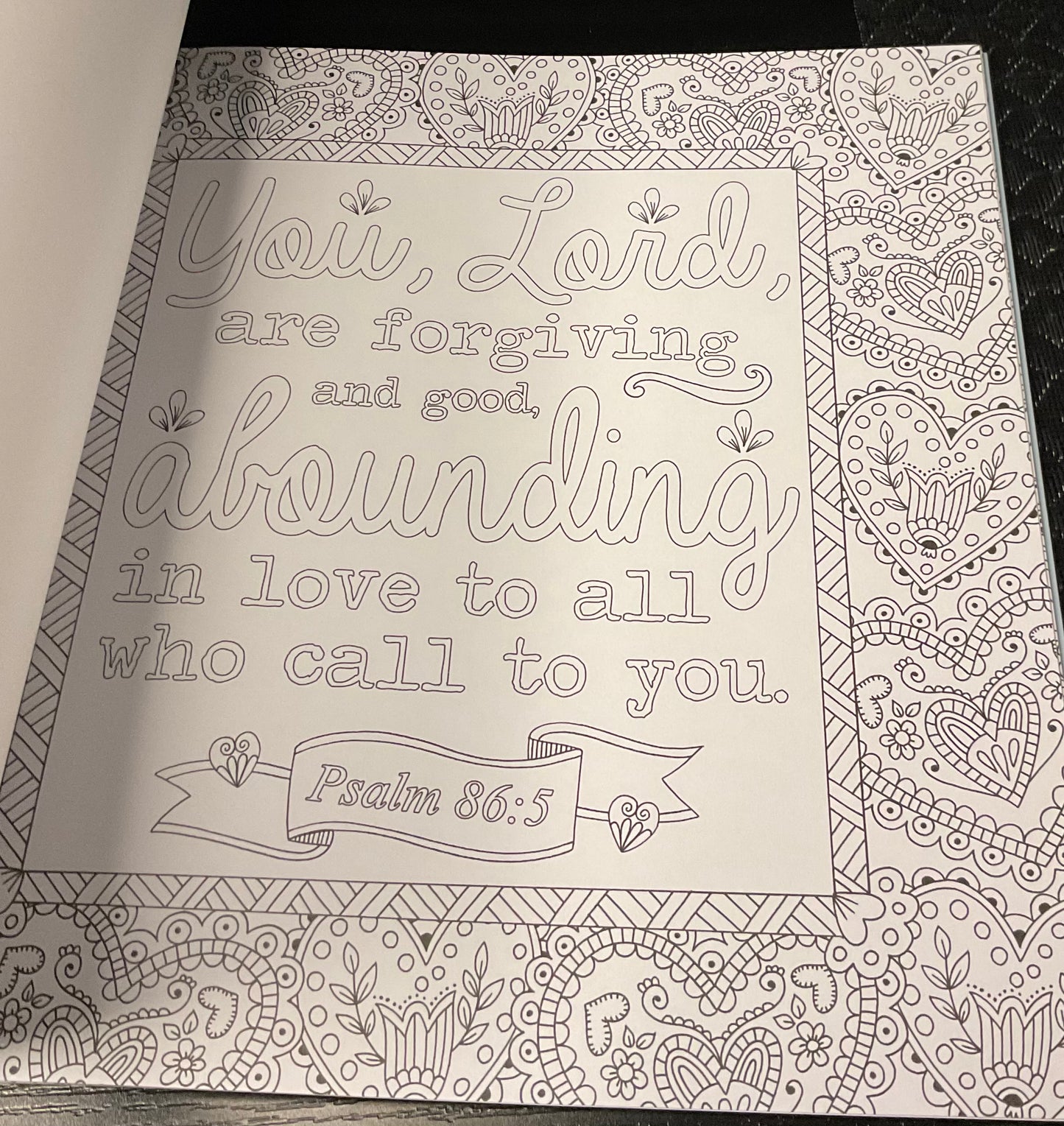 PSALMS COLORING BOOK & WATERCOLOR PENCILS