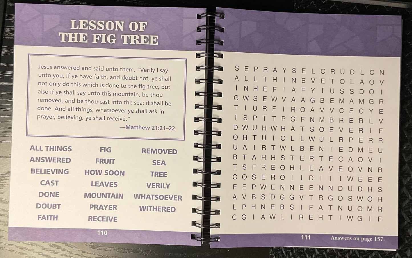 BIBLE WORD SEARCH - FAVORITE VERSUS EDITION ￼