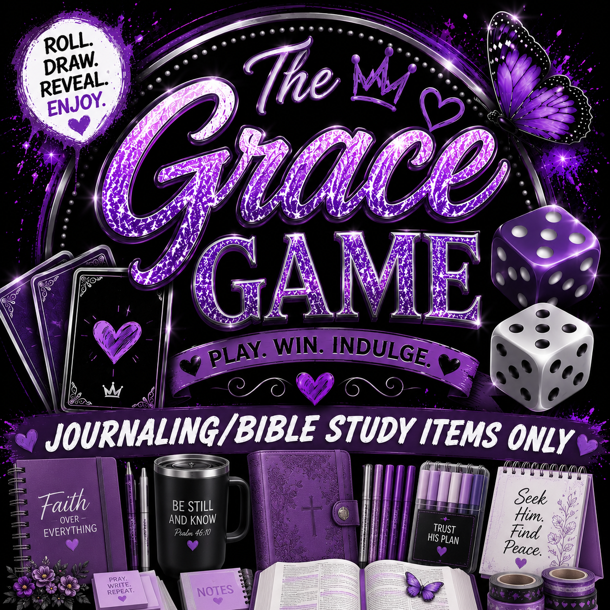 40 MYSTERY GRACE CARDS
